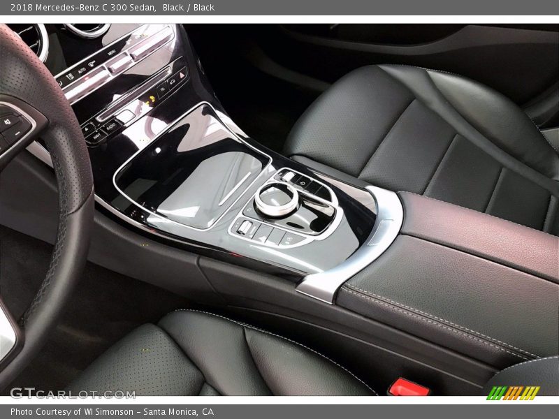 Black / Black 2018 Mercedes-Benz C 300 Sedan