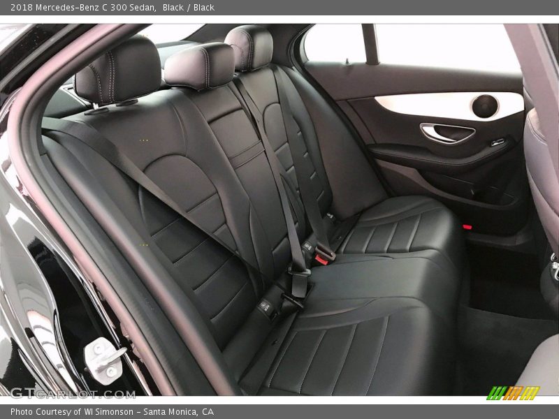 Black / Black 2018 Mercedes-Benz C 300 Sedan