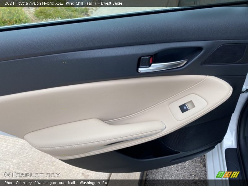 Wind Chill Pearl / Harvest Beige 2021 Toyota Avalon Hybrid XSE