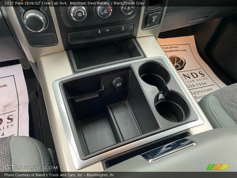 Maximum Steel Metallic / Black/Diesel Gray 2015 Ram 1500 SLT Crew Cab 4x4