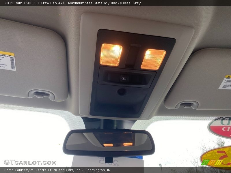 Maximum Steel Metallic / Black/Diesel Gray 2015 Ram 1500 SLT Crew Cab 4x4