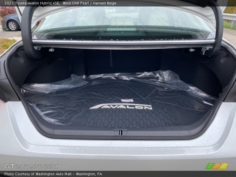  2021 Avalon Hybrid XSE Trunk