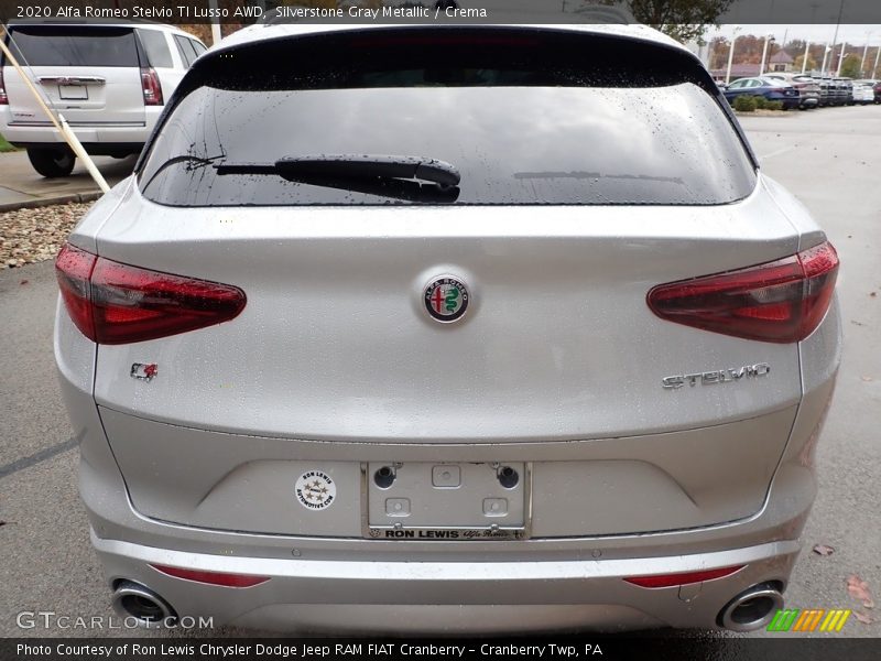 Silverstone Gray Metallic / Crema 2020 Alfa Romeo Stelvio TI Lusso AWD