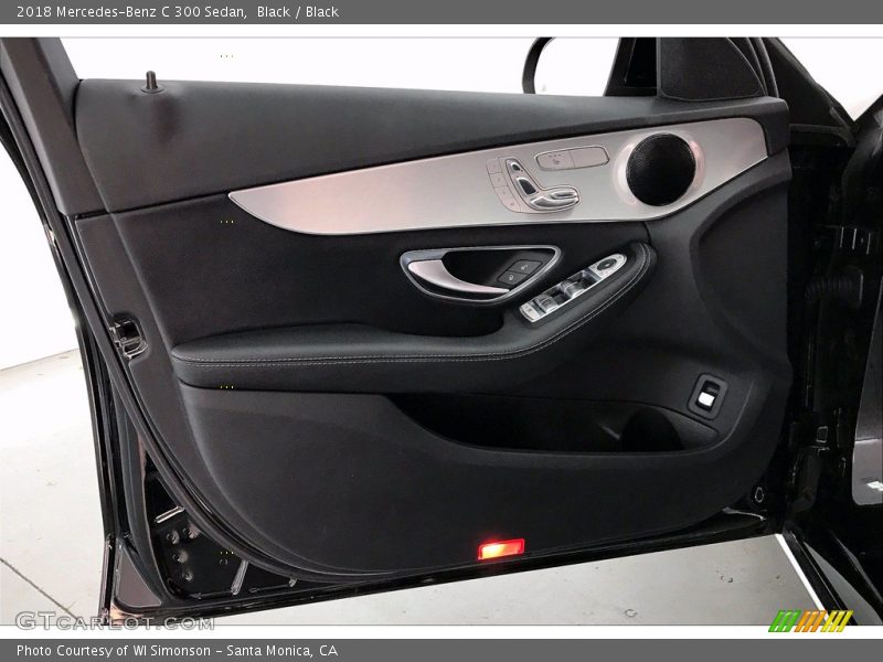 Black / Black 2018 Mercedes-Benz C 300 Sedan