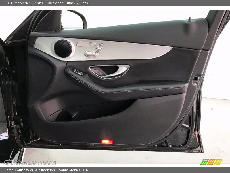 Black / Black 2018 Mercedes-Benz C 300 Sedan