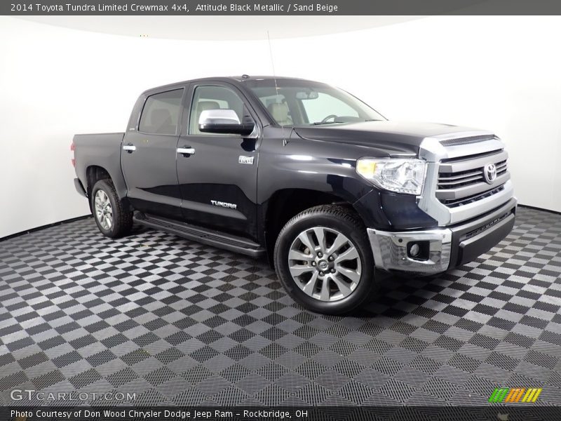 Attitude Black Metallic / Sand Beige 2014 Toyota Tundra Limited Crewmax 4x4