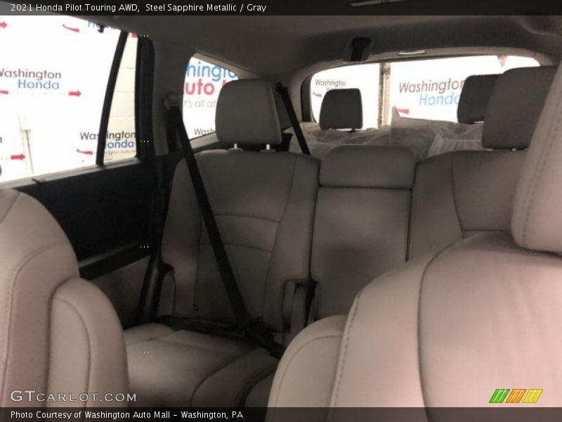 Steel Sapphire Metallic / Gray 2021 Honda Pilot Touring AWD
