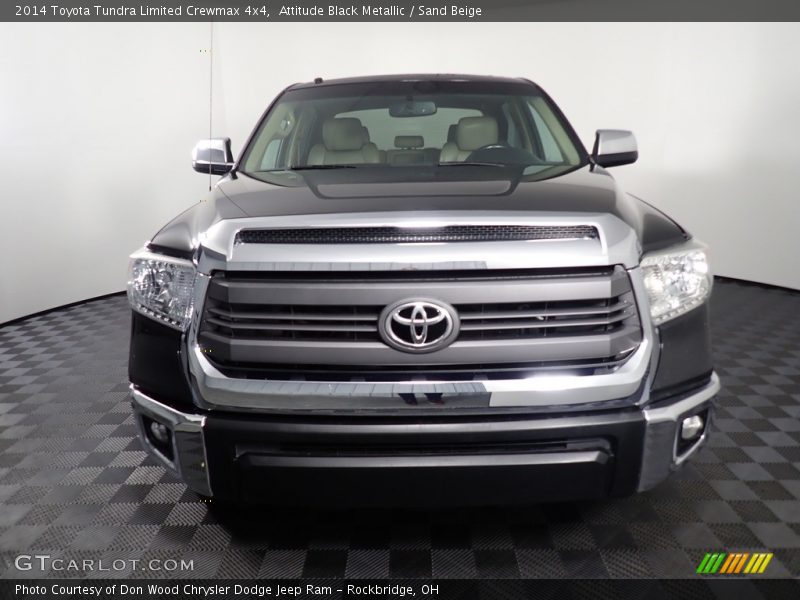 Attitude Black Metallic / Sand Beige 2014 Toyota Tundra Limited Crewmax 4x4