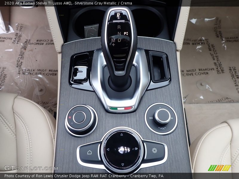  2020 Stelvio TI Lusso AWD 8 Speed Automatic Shifter