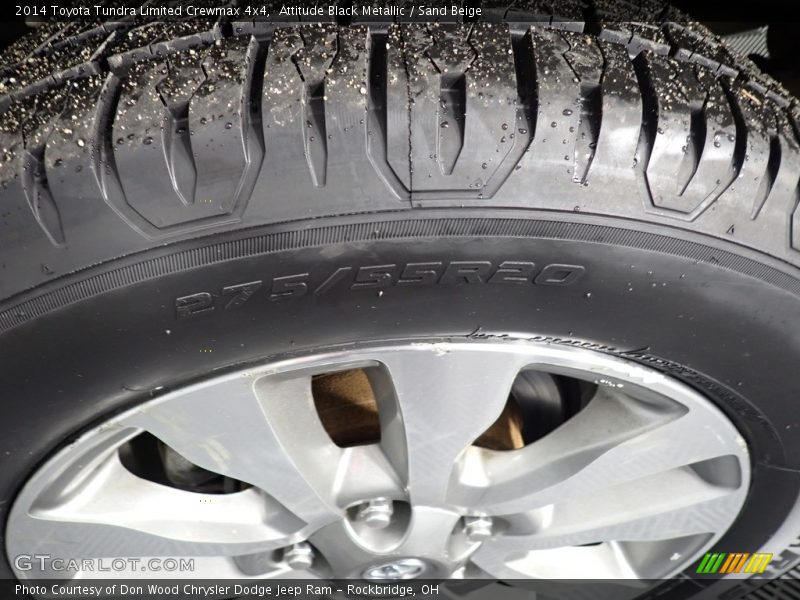 Attitude Black Metallic / Sand Beige 2014 Toyota Tundra Limited Crewmax 4x4