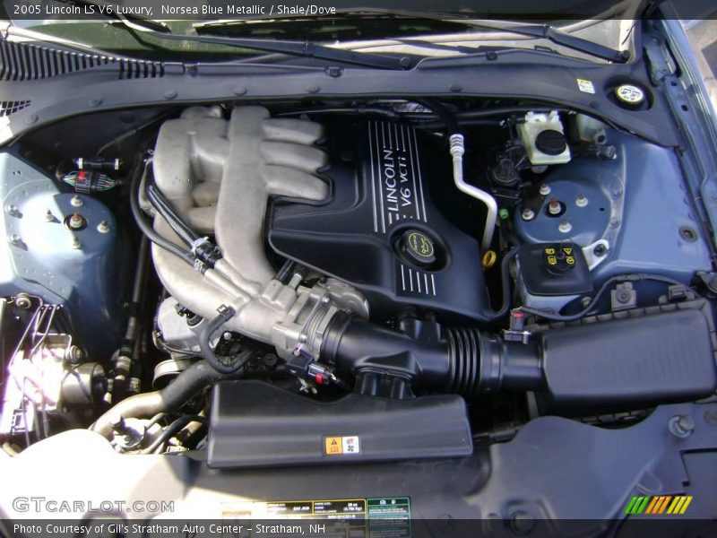 Norsea Blue Metallic / Shale/Dove 2005 Lincoln LS V6 Luxury