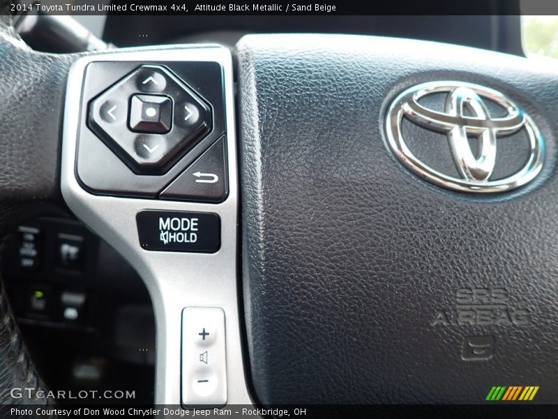 Attitude Black Metallic / Sand Beige 2014 Toyota Tundra Limited Crewmax 4x4