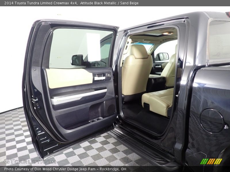 Attitude Black Metallic / Sand Beige 2014 Toyota Tundra Limited Crewmax 4x4