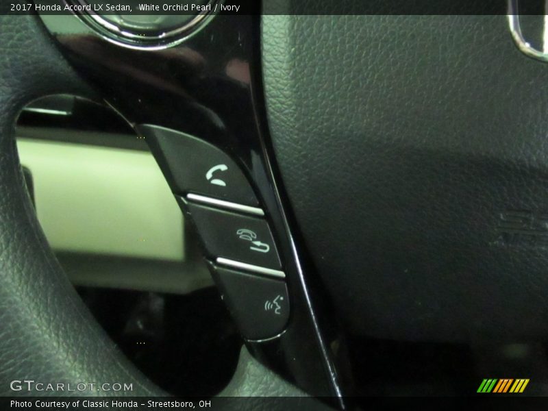 White Orchid Pearl / Ivory 2017 Honda Accord LX Sedan