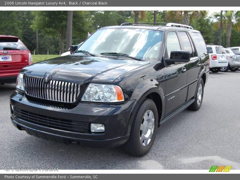 Black / Charcoal Black 2006 Lincoln Navigator Luxury 4x4