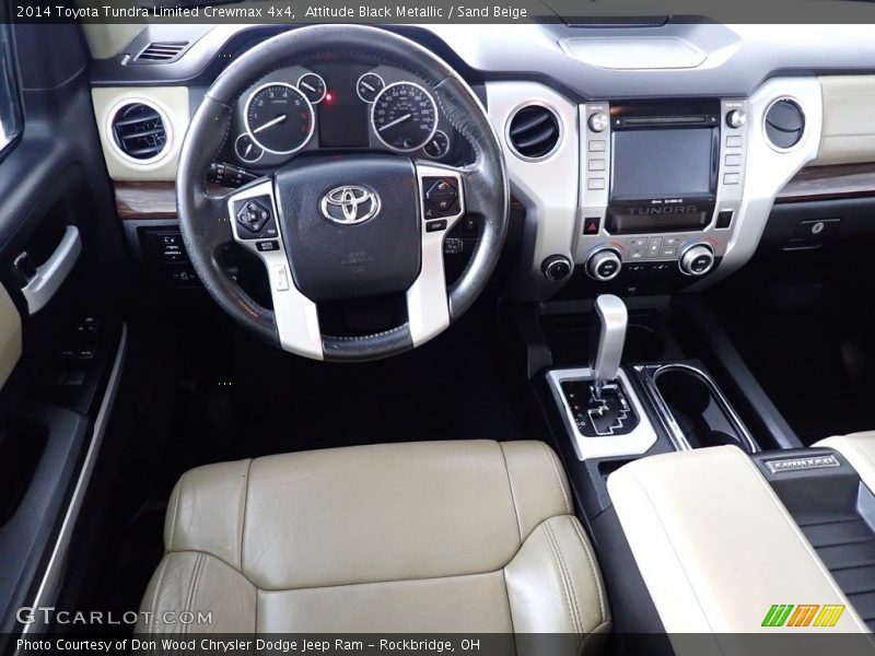 Attitude Black Metallic / Sand Beige 2014 Toyota Tundra Limited Crewmax 4x4