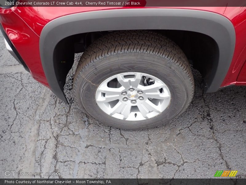 Cherry Red Tintcoat / Jet Black 2021 Chevrolet Colorado LT Crew Cab 4x4