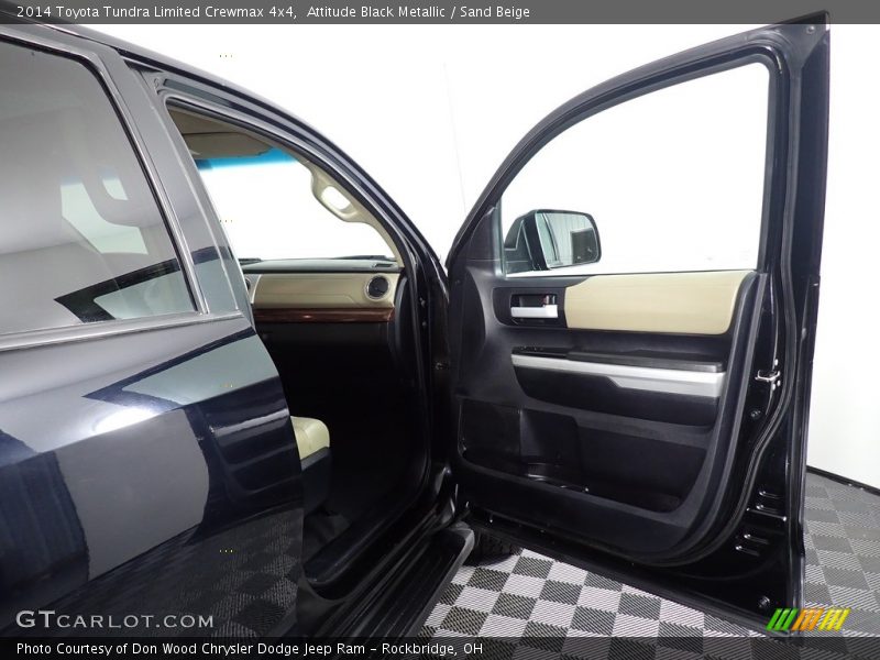 Attitude Black Metallic / Sand Beige 2014 Toyota Tundra Limited Crewmax 4x4