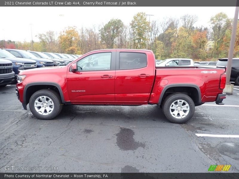  2021 Colorado LT Crew Cab 4x4 Cherry Red Tintcoat