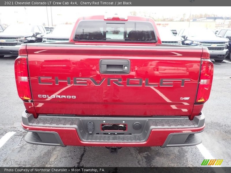 Cherry Red Tintcoat / Jet Black 2021 Chevrolet Colorado LT Crew Cab 4x4