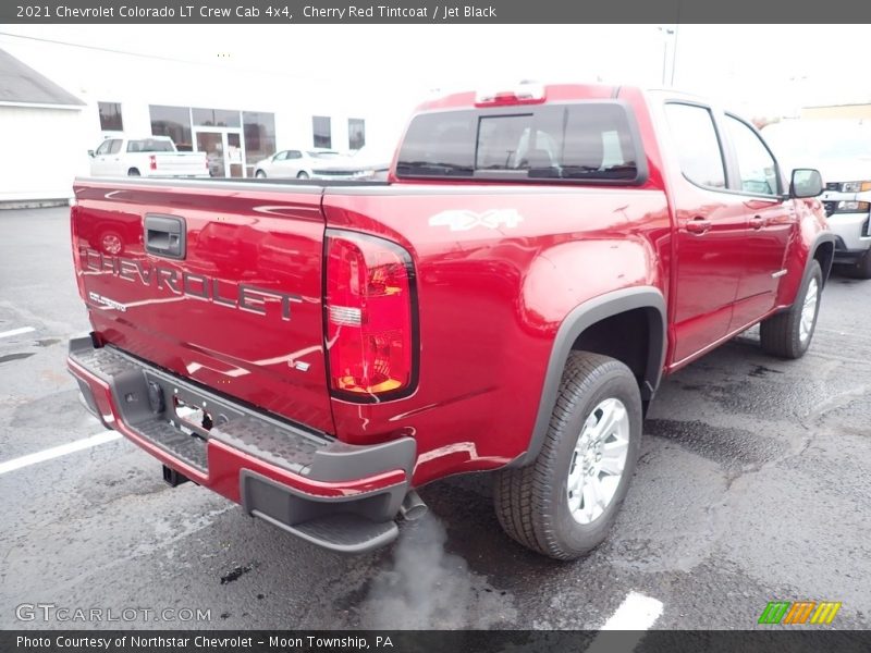 Cherry Red Tintcoat / Jet Black 2021 Chevrolet Colorado LT Crew Cab 4x4