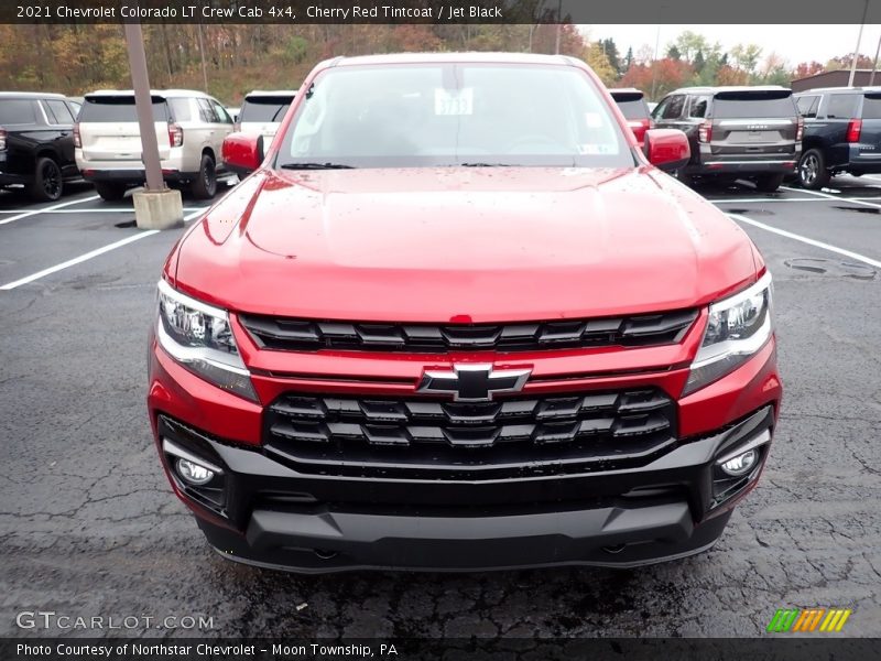 Cherry Red Tintcoat / Jet Black 2021 Chevrolet Colorado LT Crew Cab 4x4