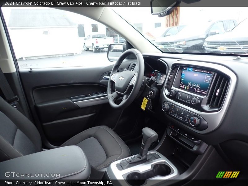 Cherry Red Tintcoat / Jet Black 2021 Chevrolet Colorado LT Crew Cab 4x4