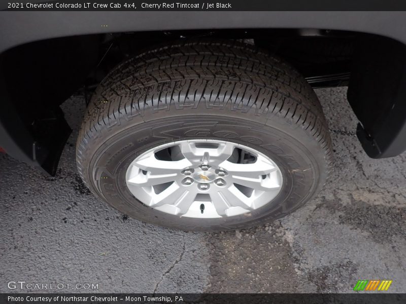 Cherry Red Tintcoat / Jet Black 2021 Chevrolet Colorado LT Crew Cab 4x4