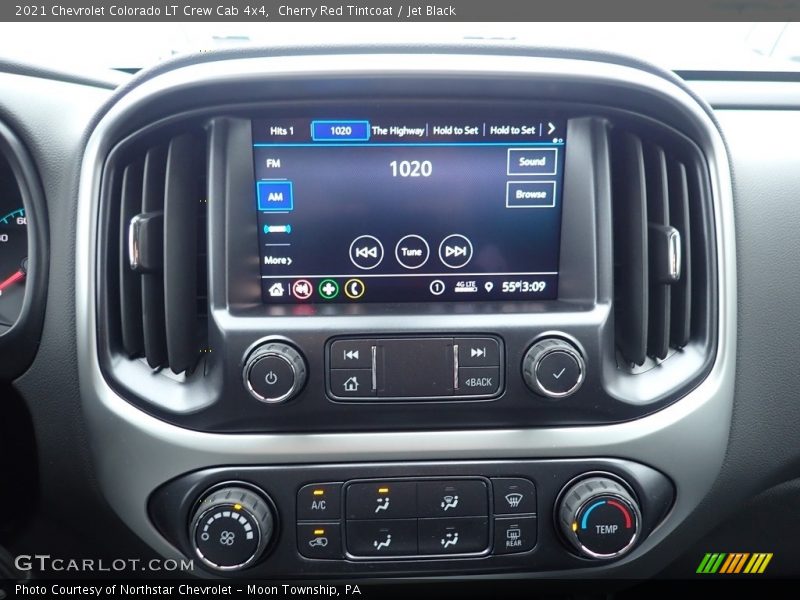 Cherry Red Tintcoat / Jet Black 2021 Chevrolet Colorado LT Crew Cab 4x4