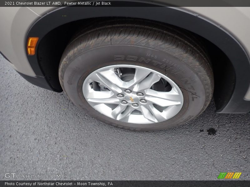 Pewter Metallic / Jet Black 2021 Chevrolet Blazer LT AWD