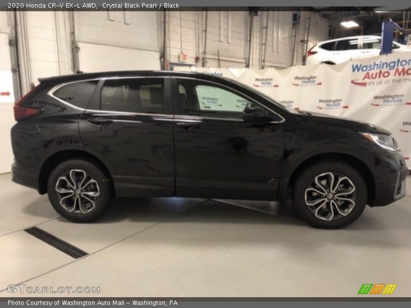 Crystal Black Pearl / Black 2020 Honda CR-V EX-L AWD