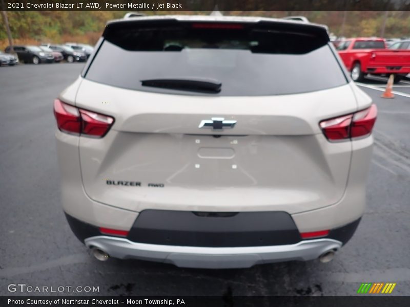 Pewter Metallic / Jet Black 2021 Chevrolet Blazer LT AWD