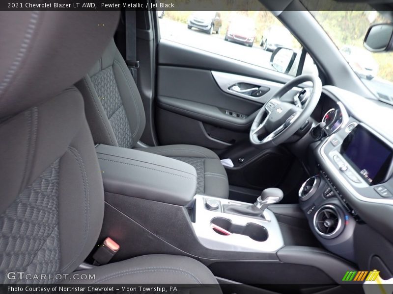 Pewter Metallic / Jet Black 2021 Chevrolet Blazer LT AWD