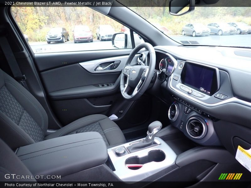 Pewter Metallic / Jet Black 2021 Chevrolet Blazer LT AWD