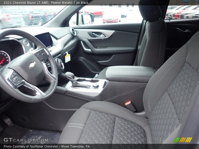 Pewter Metallic / Jet Black 2021 Chevrolet Blazer LT AWD