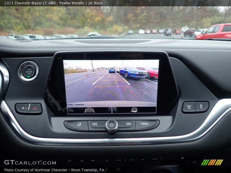 Pewter Metallic / Jet Black 2021 Chevrolet Blazer LT AWD