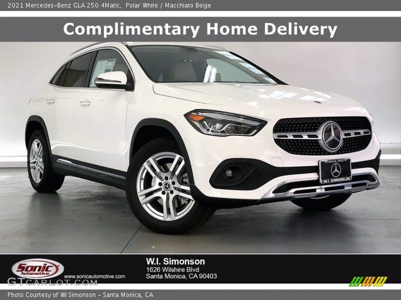 Polar White / Macchiato Beige 2021 Mercedes-Benz GLA 250 4Matic
