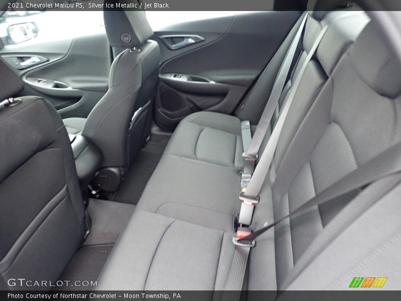 Silver Ice Metallic / Jet Black 2021 Chevrolet Malibu RS