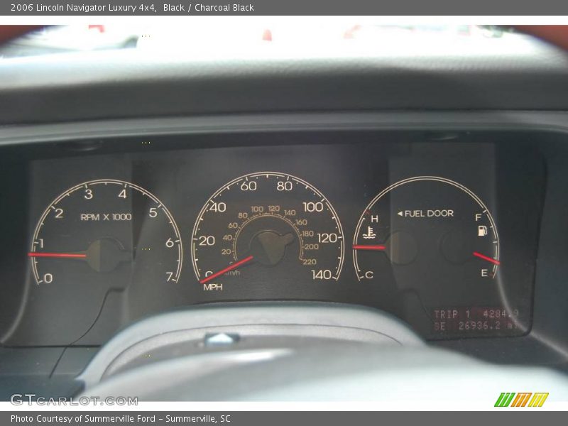 Black / Charcoal Black 2006 Lincoln Navigator Luxury 4x4