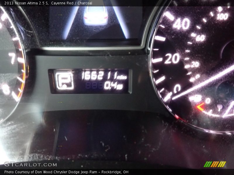 Cayenne Red / Charcoal 2013 Nissan Altima 2.5 S