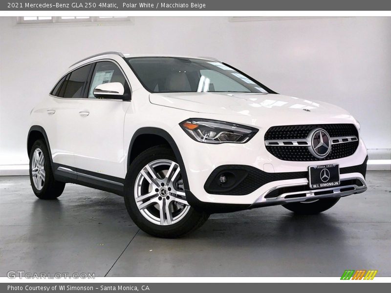 Polar White / Macchiato Beige 2021 Mercedes-Benz GLA 250 4Matic