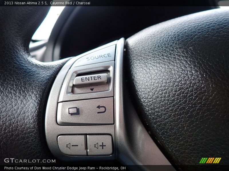 Cayenne Red / Charcoal 2013 Nissan Altima 2.5 S