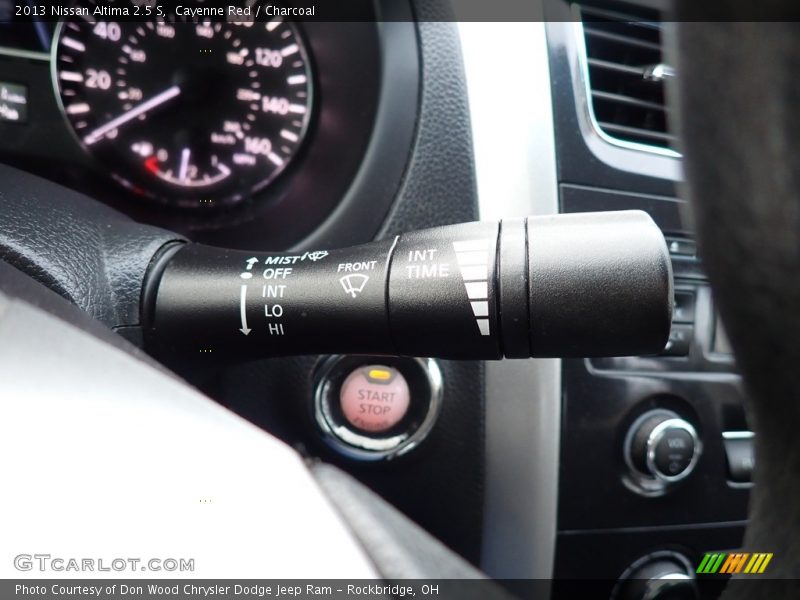 Cayenne Red / Charcoal 2013 Nissan Altima 2.5 S