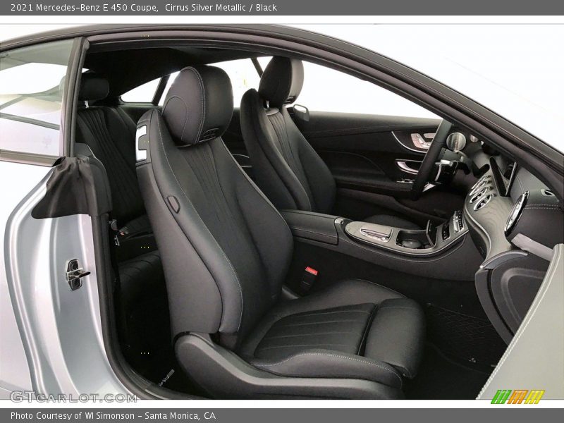  2021 E 450 Coupe Black Interior