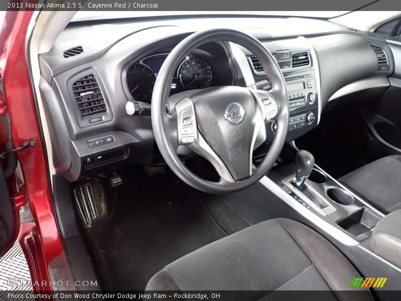 Cayenne Red / Charcoal 2013 Nissan Altima 2.5 S
