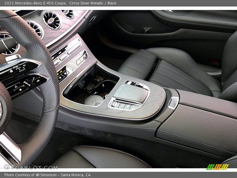 Controls of 2021 E 450 Coupe