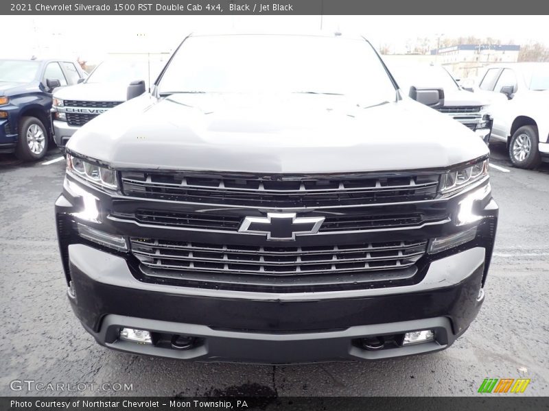 Black / Jet Black 2021 Chevrolet Silverado 1500 RST Double Cab 4x4