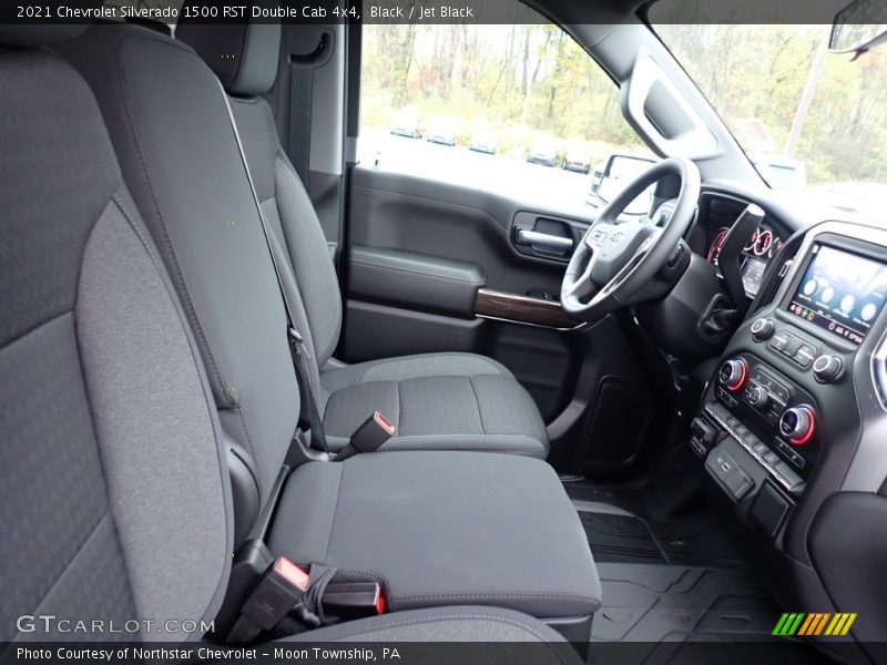  2021 Silverado 1500 RST Double Cab 4x4 Jet Black Interior