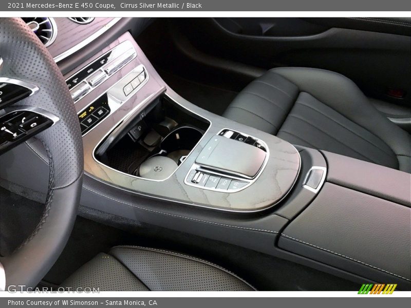 Cirrus Silver Metallic / Black 2021 Mercedes-Benz E 450 Coupe