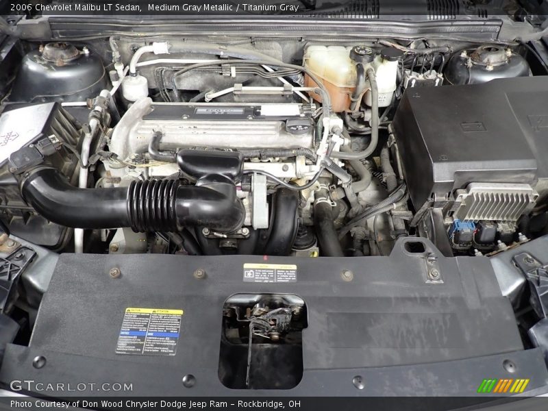Medium Gray Metallic / Titanium Gray 2006 Chevrolet Malibu LT Sedan
